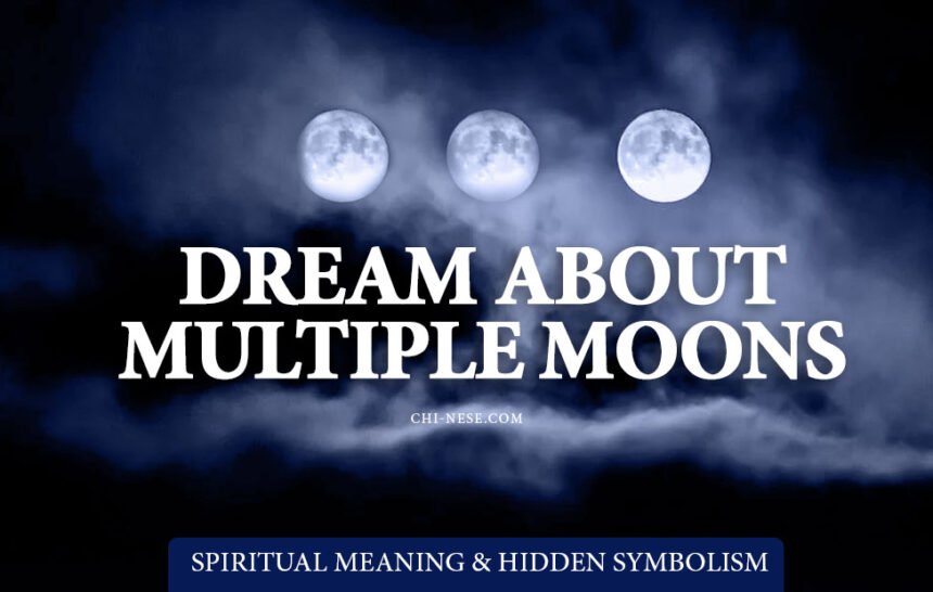 dream about multiple moons