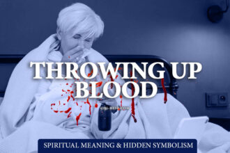 dream about throwing up blood