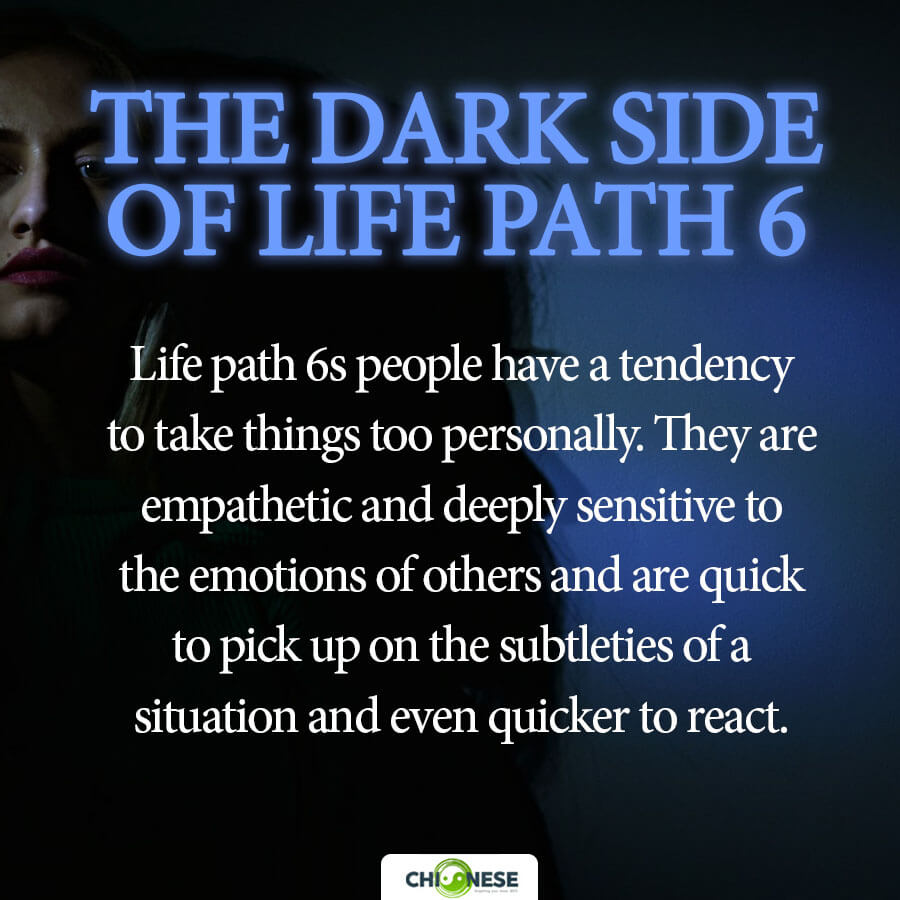 life path 6 negative traits