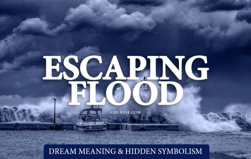 dream about escaping a flood