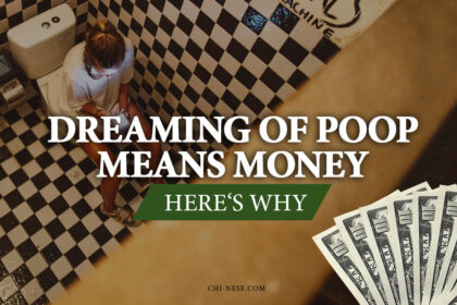 dreaming of poop means money