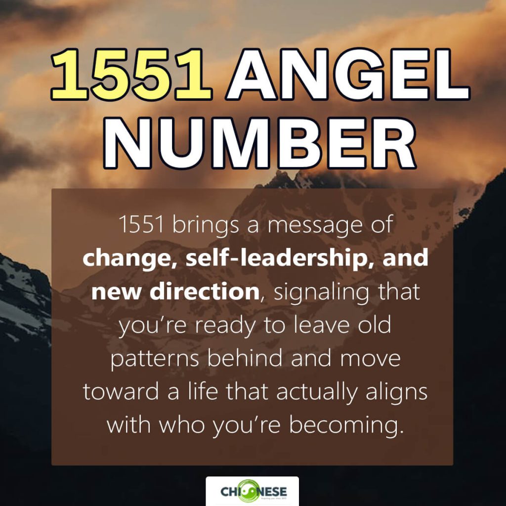 1551 angel number
