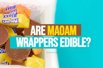 are maoam wrappers edible