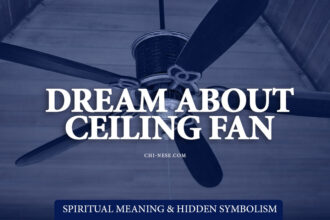 dream about ceiling fan