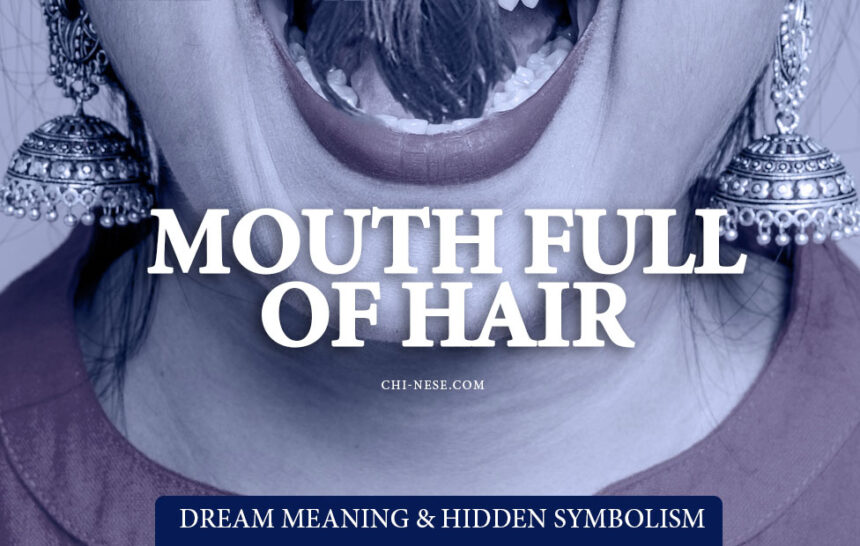 dream about hair in mouth