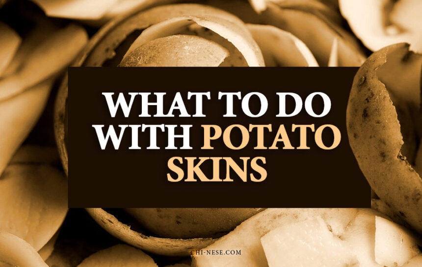 what to do with potato skins