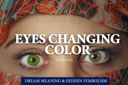 dream about eyes changing color
