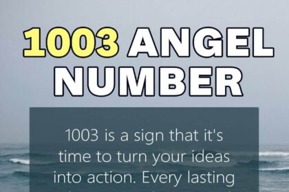 1003 angel number