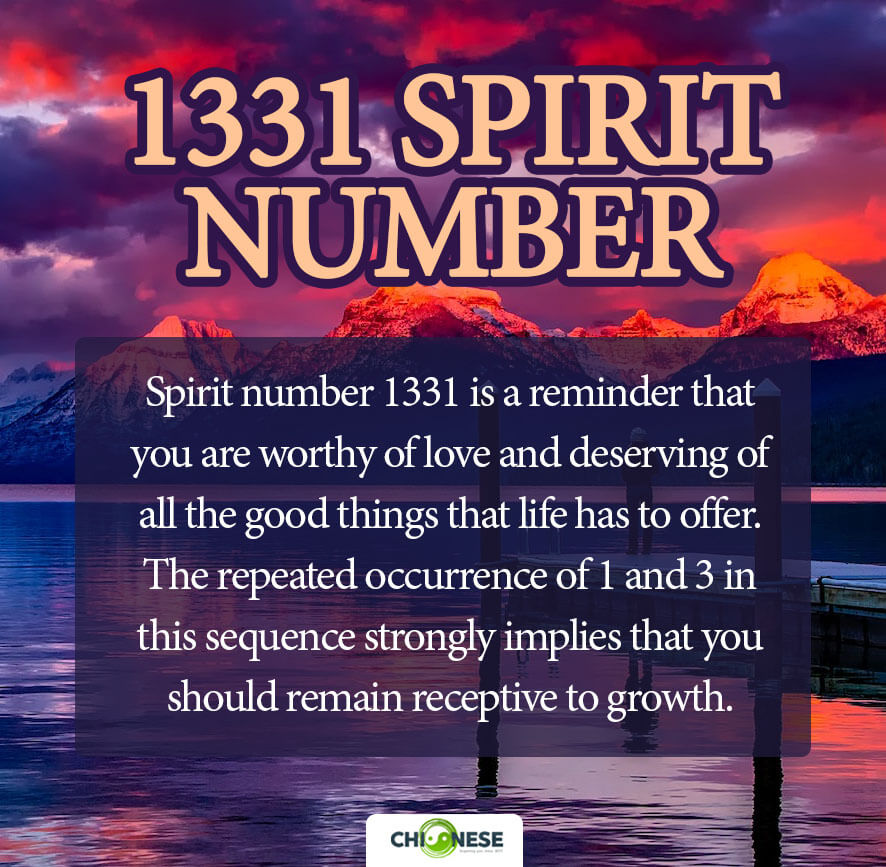 1331 spirit number