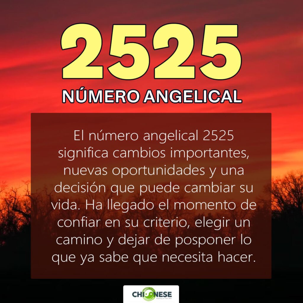 2525 significado espiritual