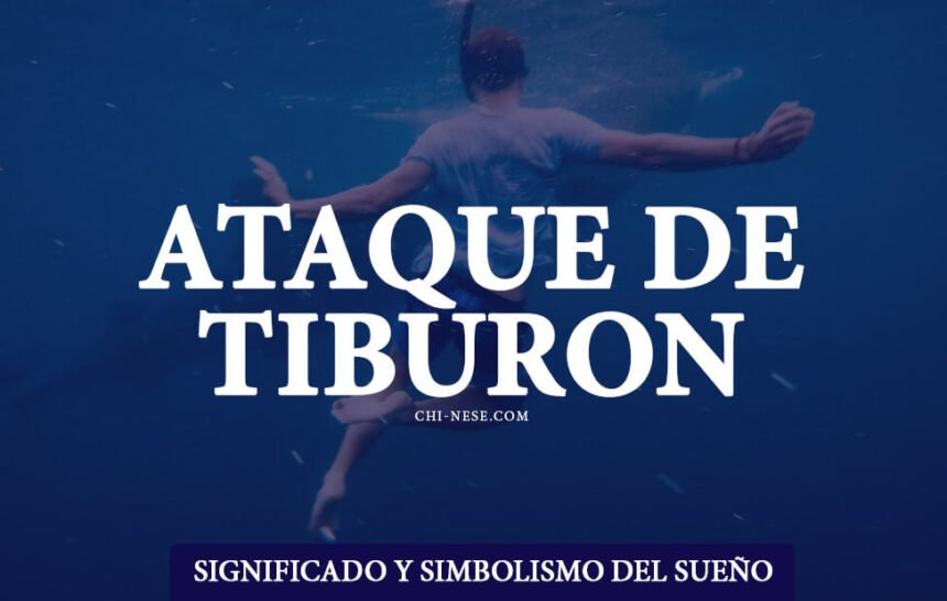 Soñar con ataque de tiburon