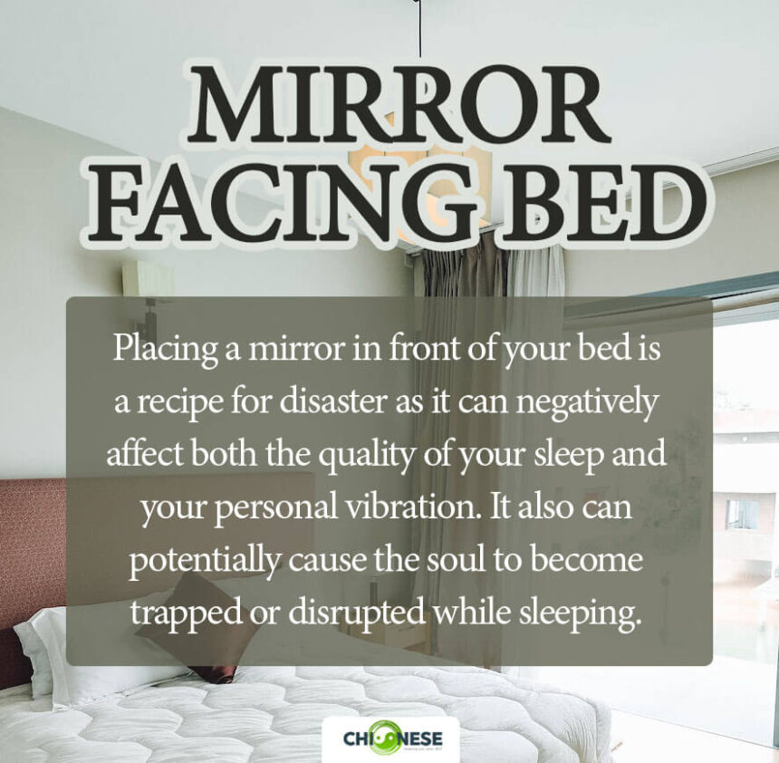 mirror facing bed superstition