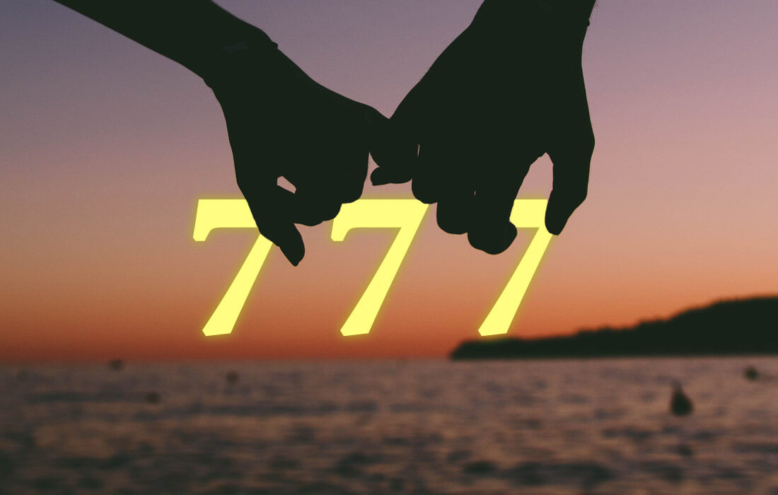 seeing 777 when thinking of someone