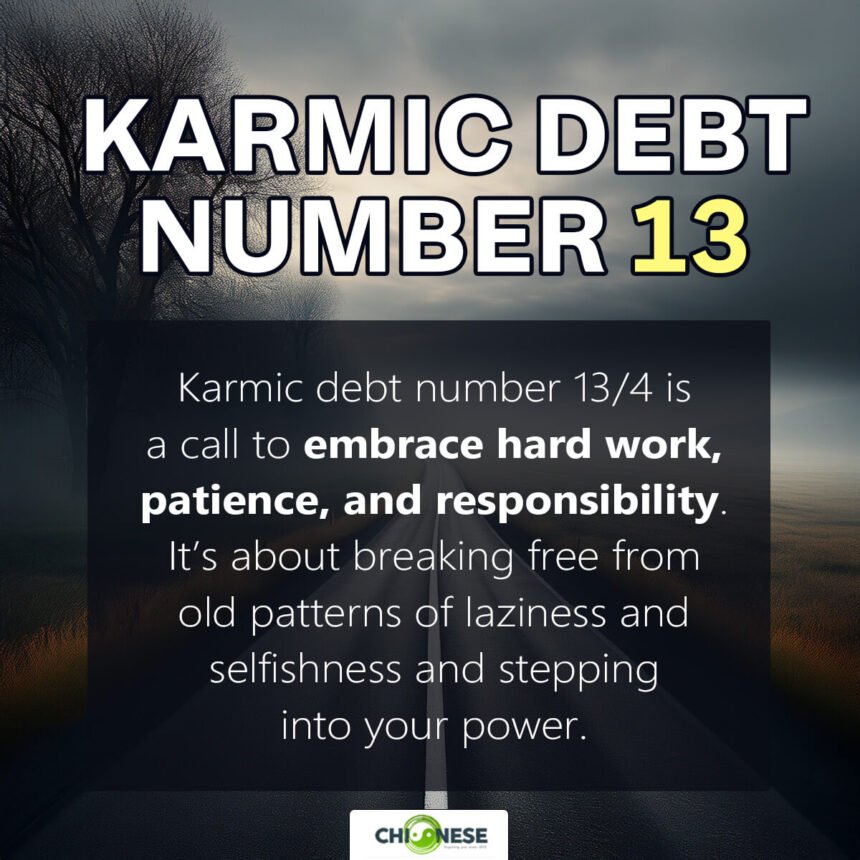 karmic debt 13
