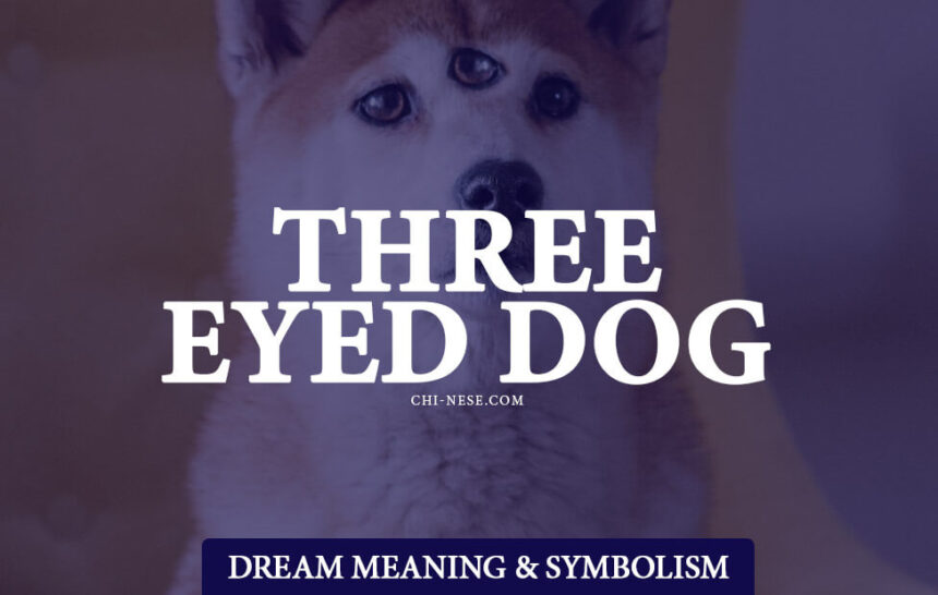 three eyed dog in dream meaning