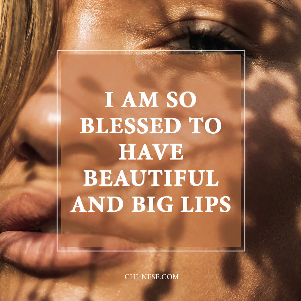 affirmations for beautiful lips