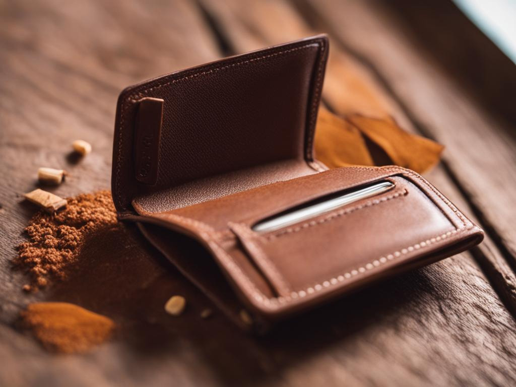 cinnamon in wallet