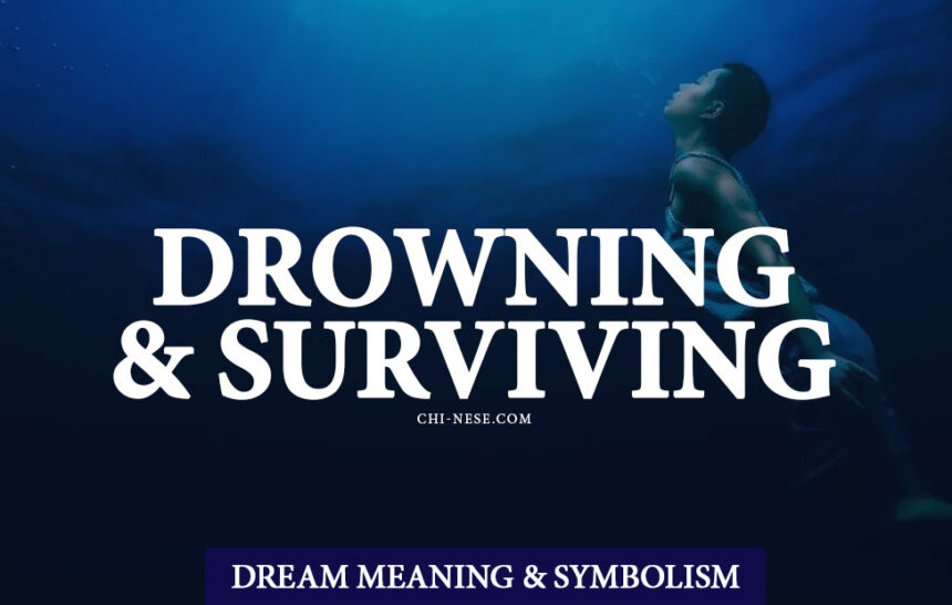 dream about drowning and surviving