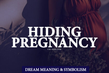 dream of being pregnant and hiding it