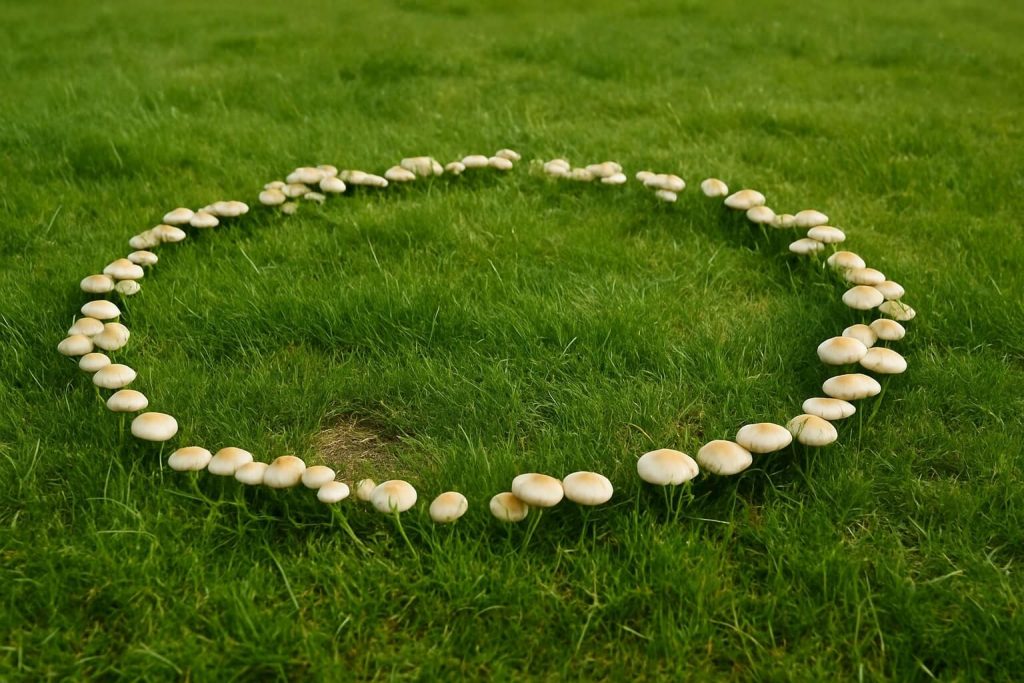 fairy rings in grass