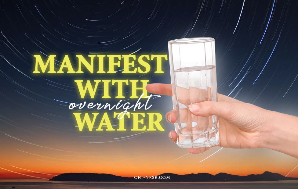 how to manifest with water overnight