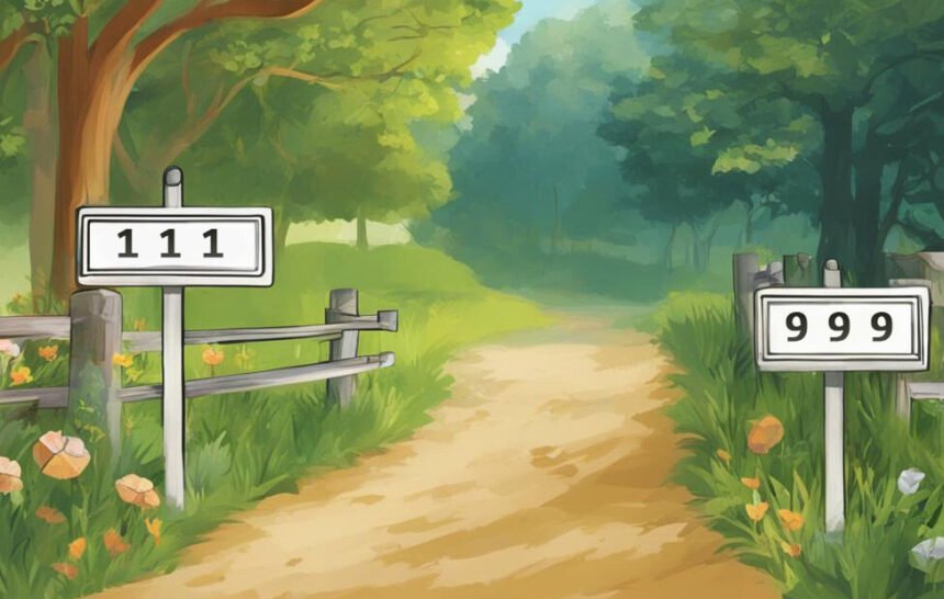 seeing 111 and 999 together