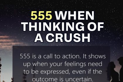seeing 555 when thinking of crush