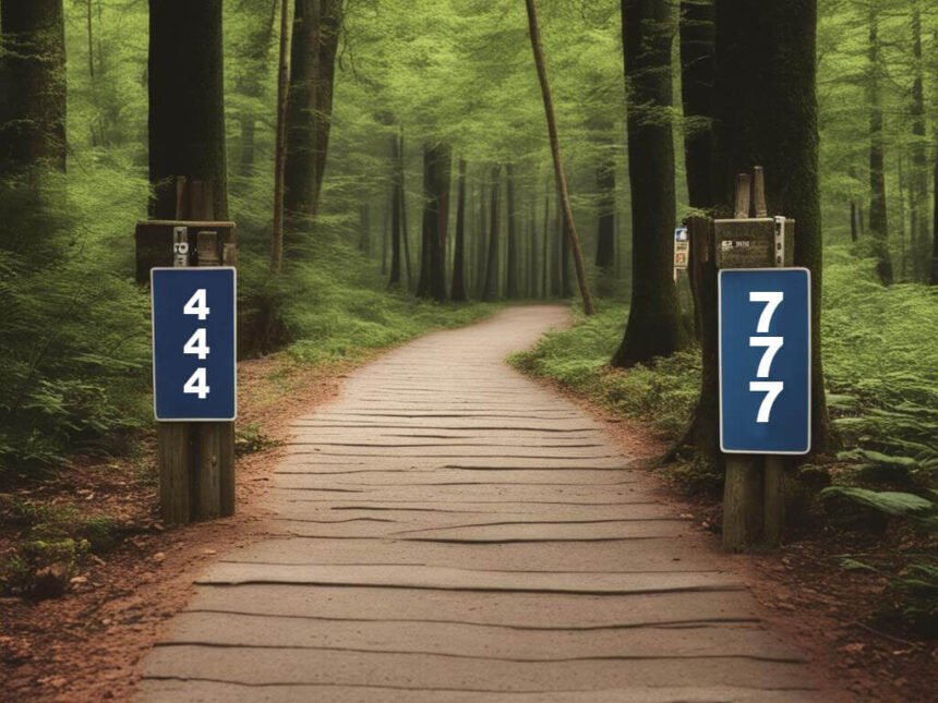 seeing 777 and 444