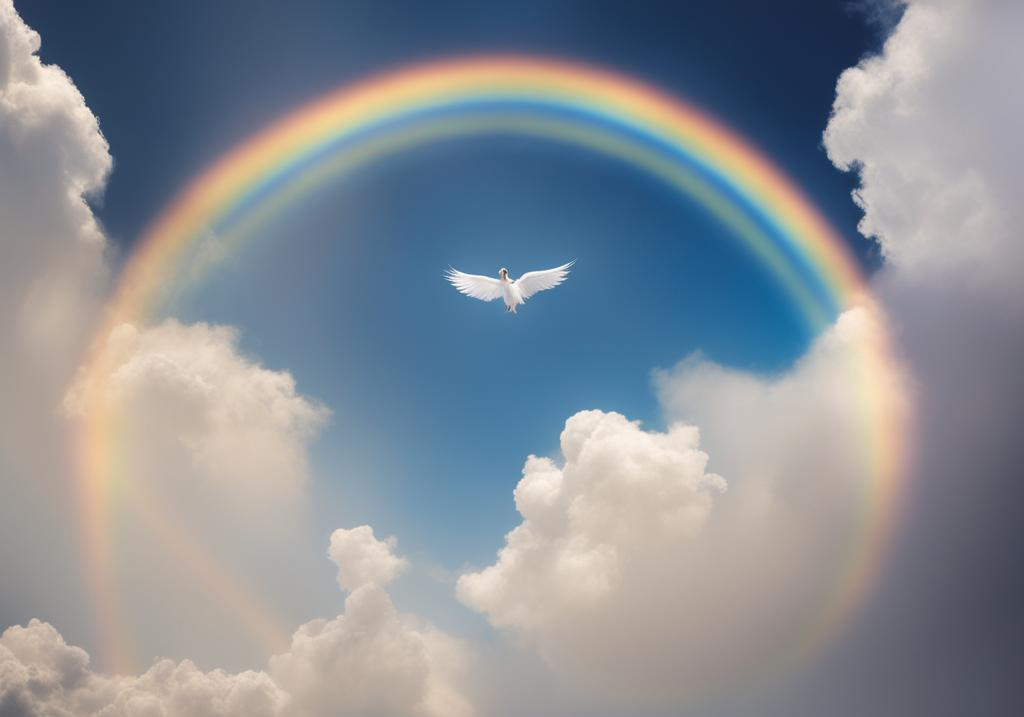 angel rainbow