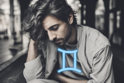 sad gemini man