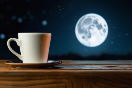 smelling coffee in the middle of the night