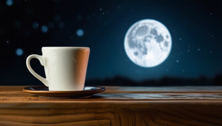 smelling coffee in the middle of the night