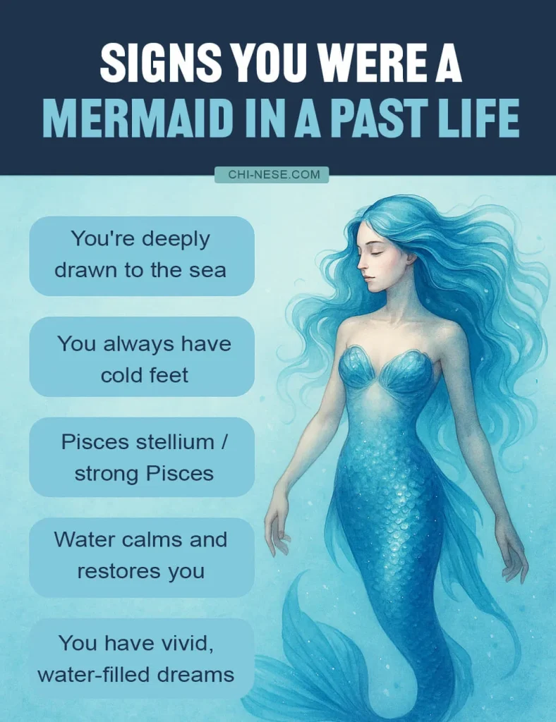 mermaid in a past life