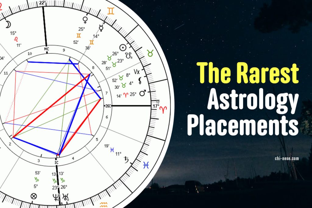 rarest astrology placements