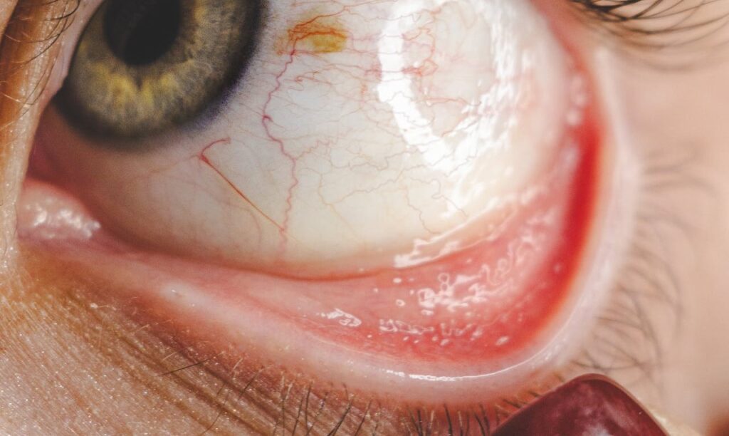 pink eye spiritual meaning