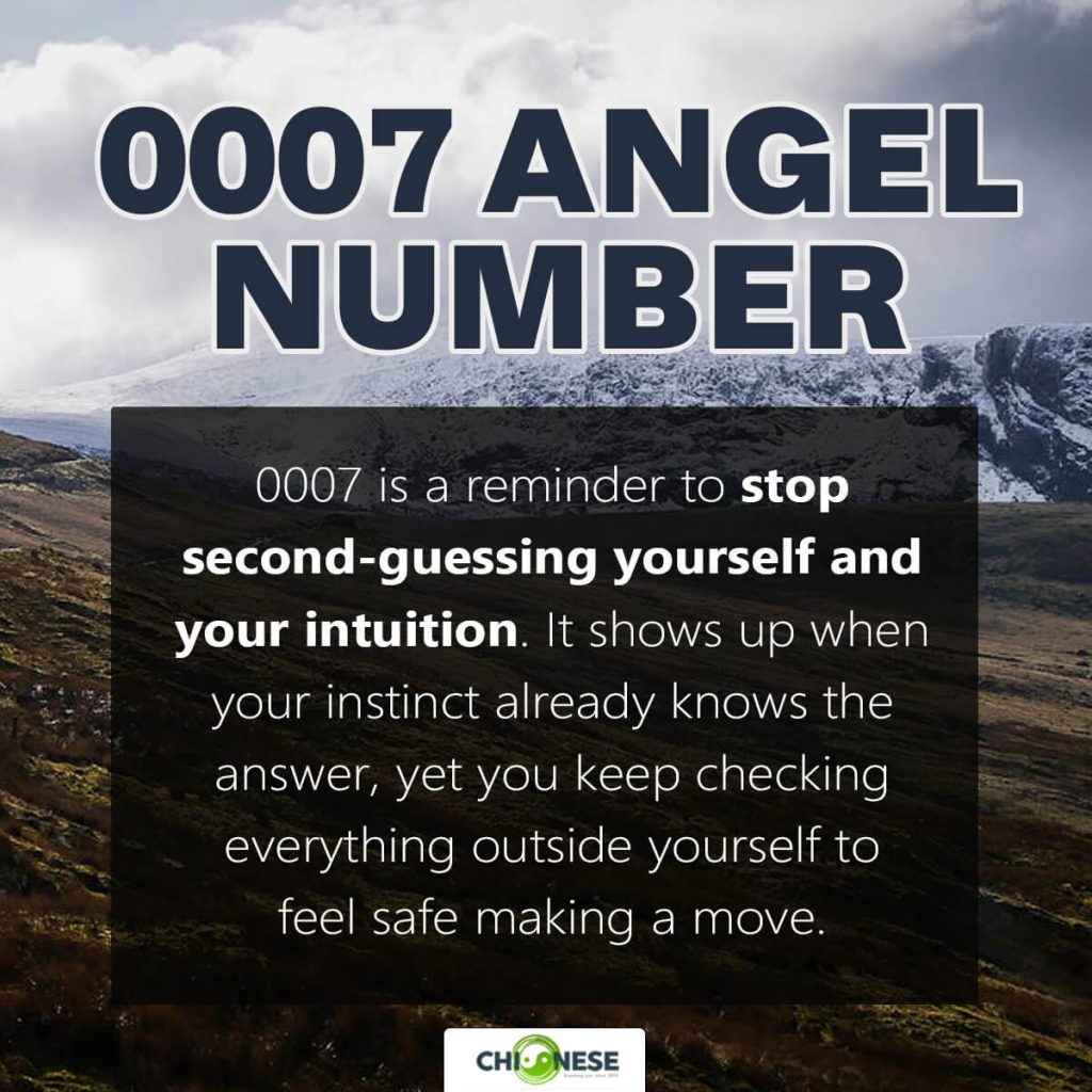 0007 angel number