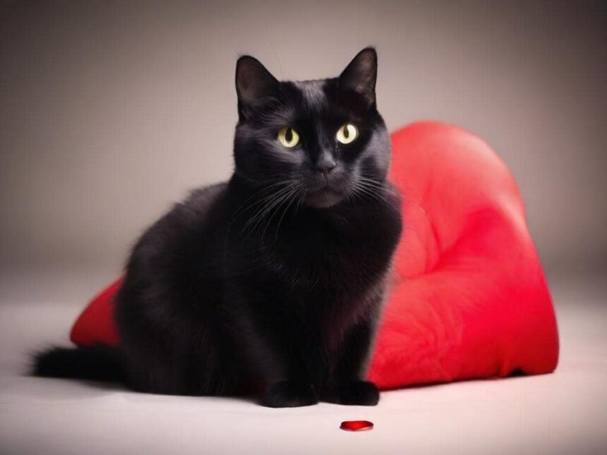 black cat spiritual meaning love