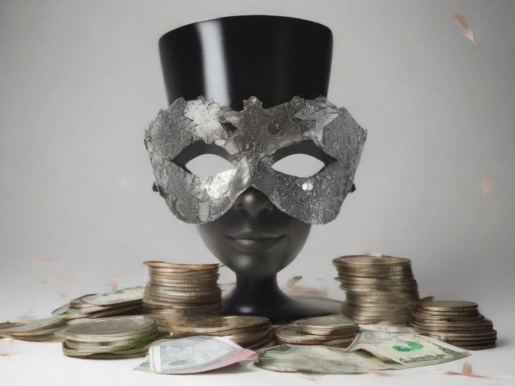 dream of giving money to masquerade