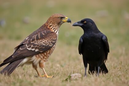 hawk and crow together meaning