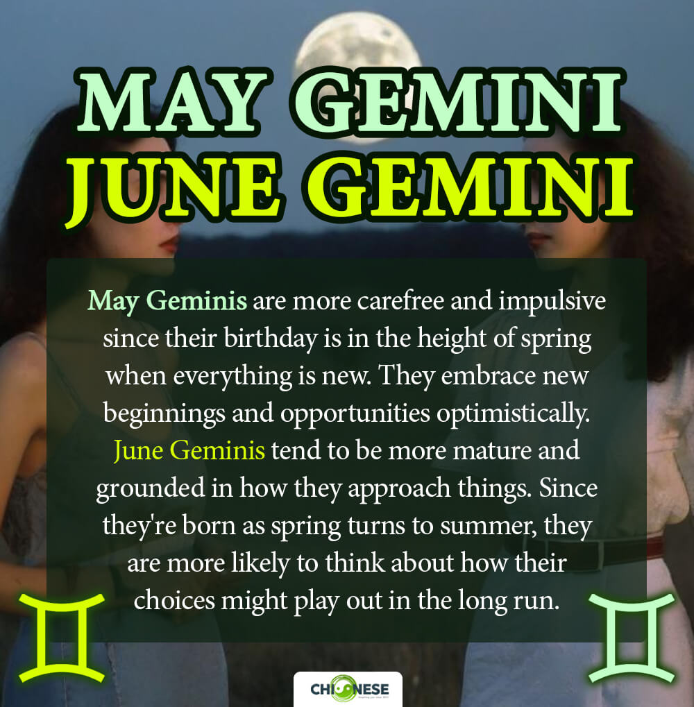 May vs. June Gemini: Their Biggest Differences