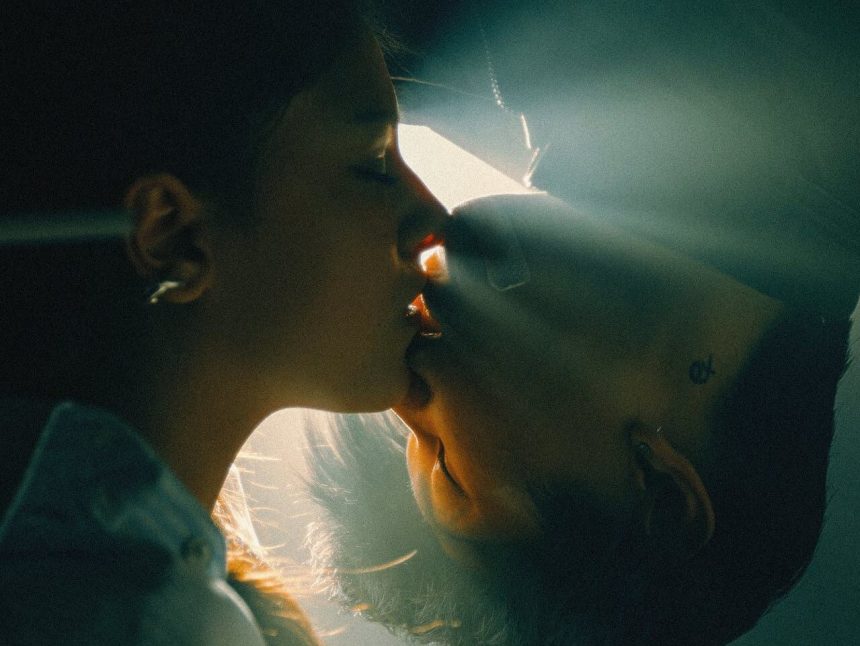 when a sagittarius man kisses you