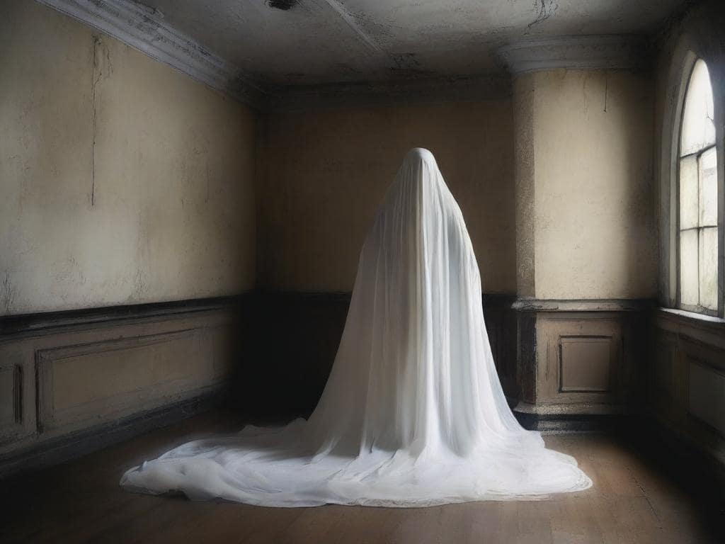 why do ghosts look like sheets