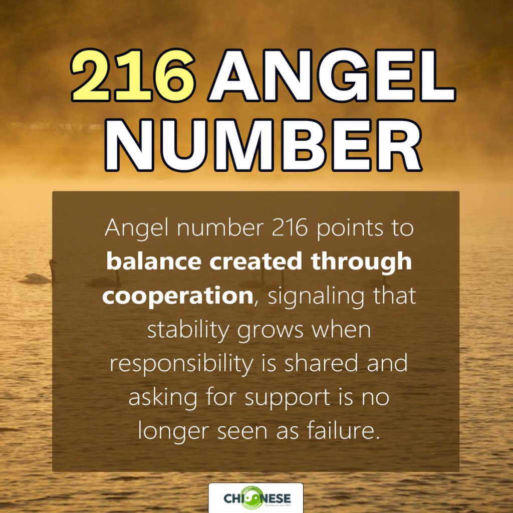 216 angel number