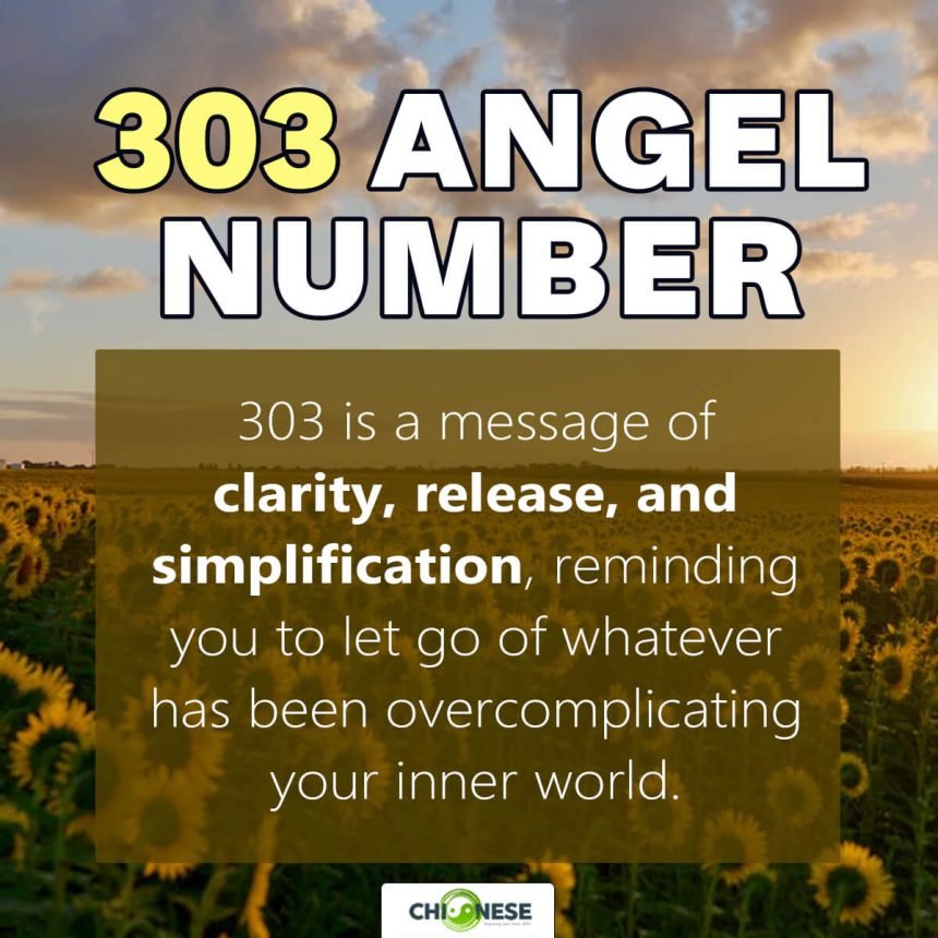 303 angel number