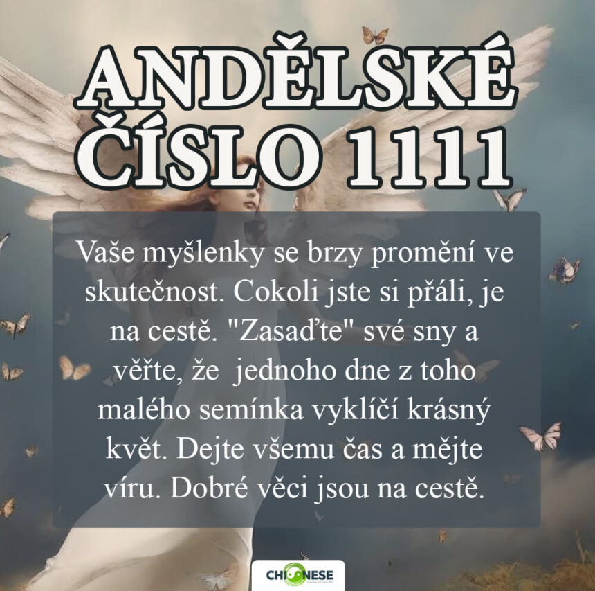 anělská čísla 1111
