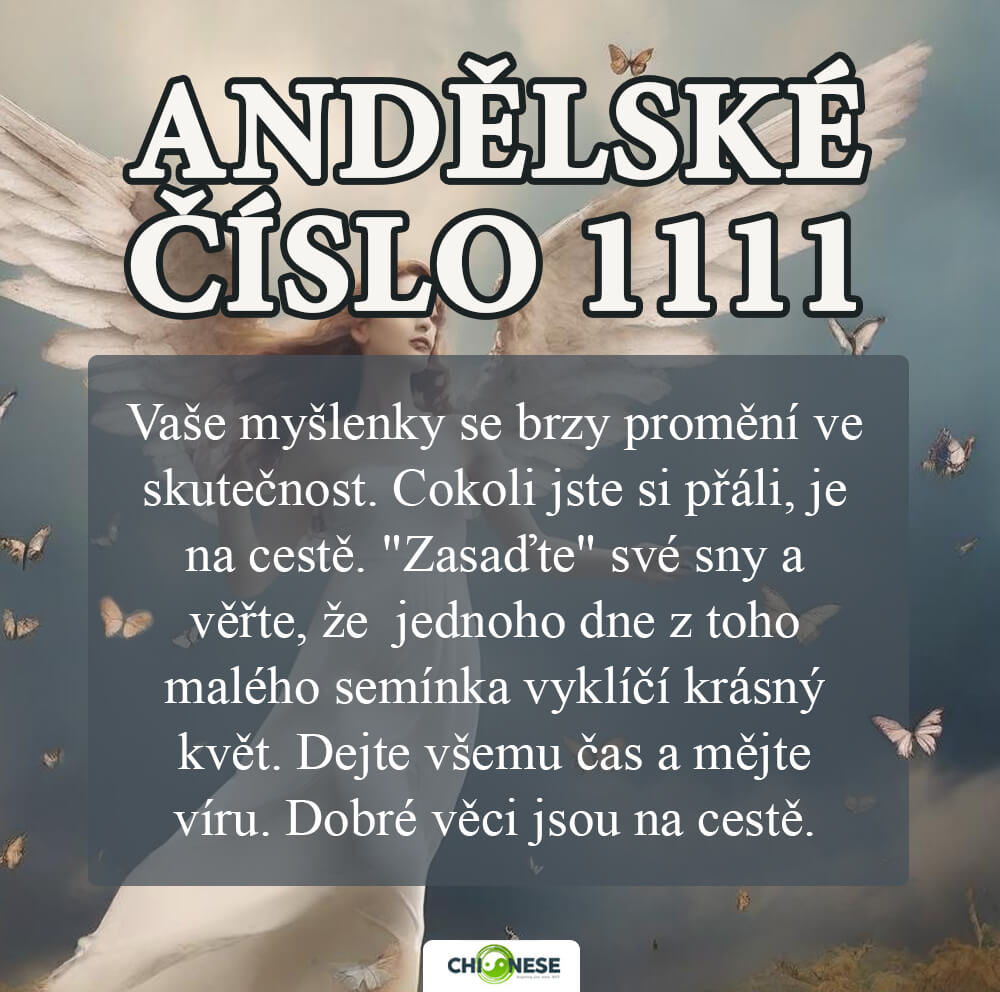 andělská čísla 1111