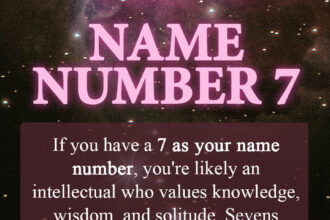 name number 7