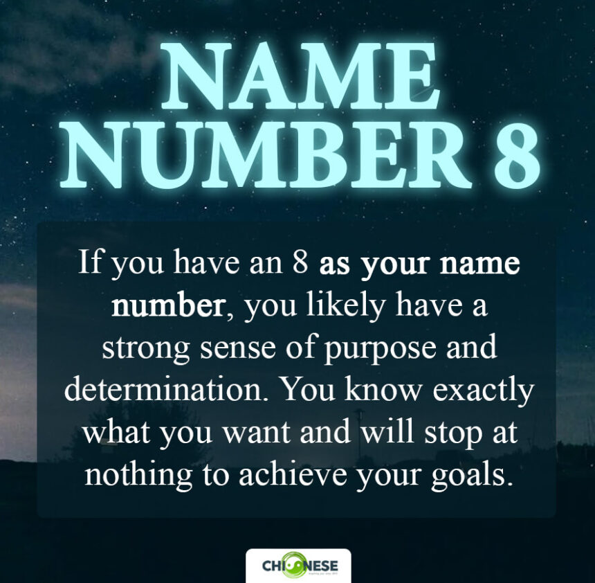 name number 8