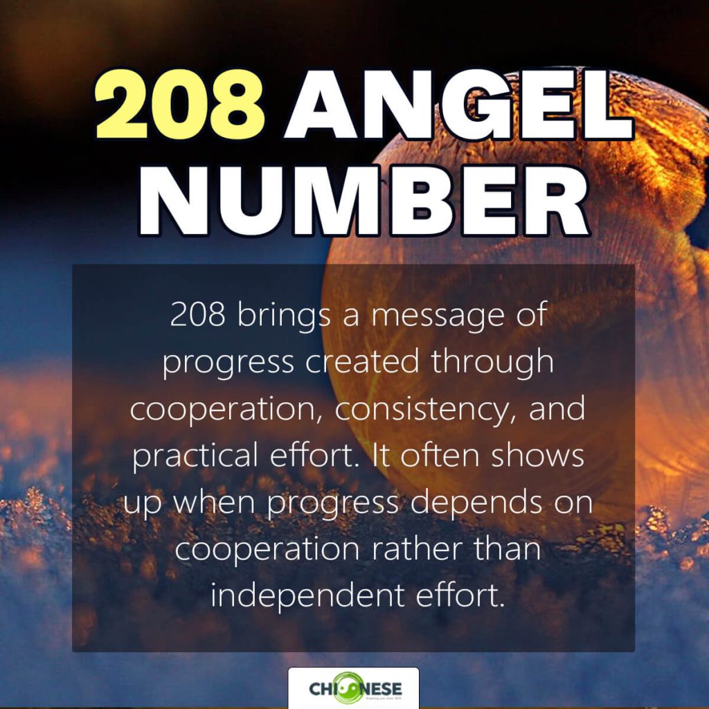 208 angel number