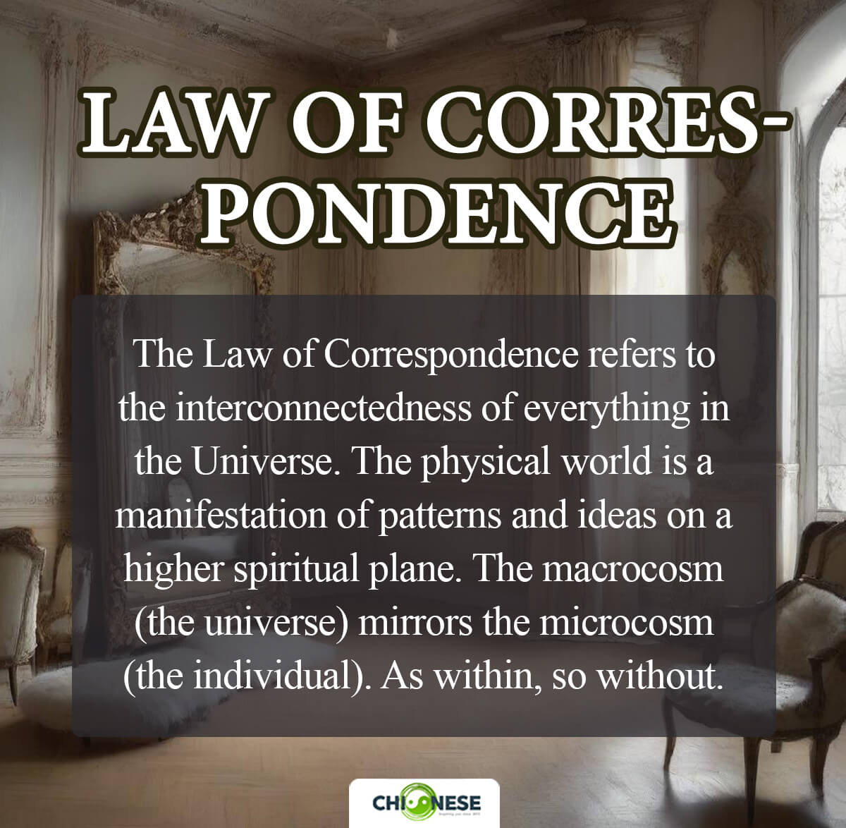 Law of Correspondence